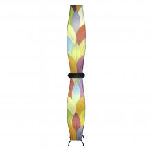Eangee Gemini Cocoa Leaf Tall Floor Lamp