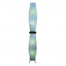 Eangee Gemini Cocoa Leaf Tall Floor Lamp
