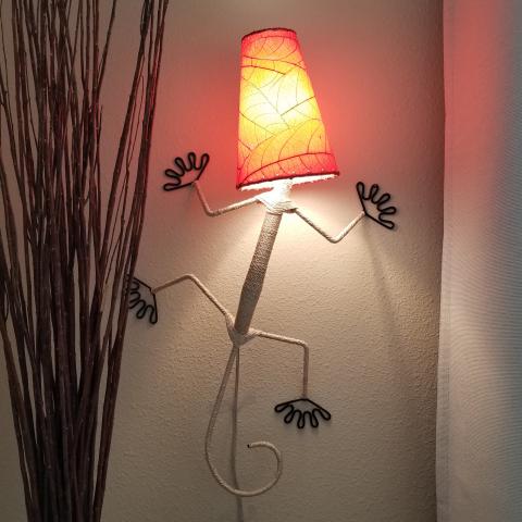 Eangee Gecko Wall Sconce Lamp