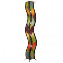 Giant wave lamp in multi-color
