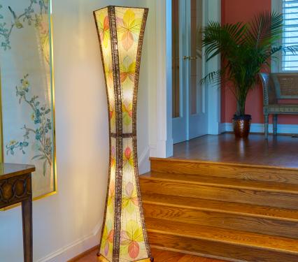 Eangee Giant Hourglass Floor Lamp