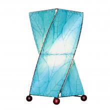 Eangee Twist Table Lamp with Real Cocoa Leaves
