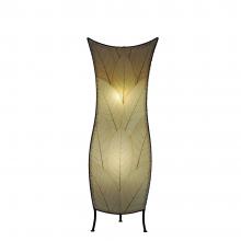 eangee flower bud floor lamp in natural color