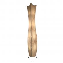 eangee giant flower bud floor lamp natural color