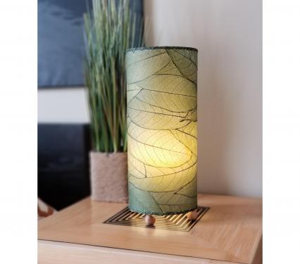 Eangee Cocoa Leaf Cylinder Table Lamp