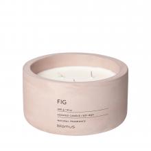 Luxury Natural Candle – 3 Wicks, Soy Wax, Concrete Container