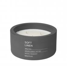 Luxury Natural Candle – 3 Wicks, Soy Wax, Concrete Container