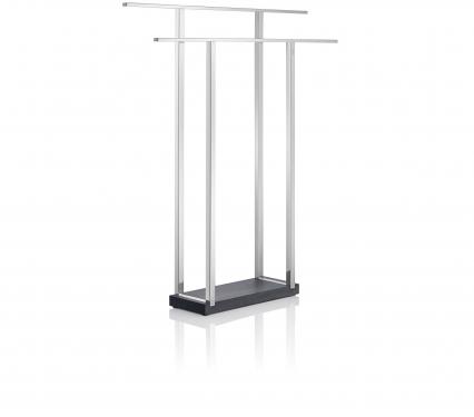 Blomus Menoto Freestanding Towel Stand - polished, wide