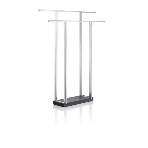 Blomus Menoto Freestanding Towel Stand - polished, wide