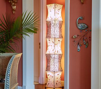 Eangee Pagoda Giant LED Floor Lamp