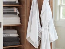 Organic Bath Robe for Women and Men, Unisex Robe