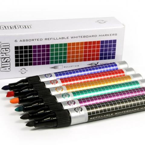 Non toxic refillable whiteboard markers