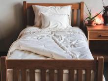Holy Lamb Organics Natural Wool Comforter