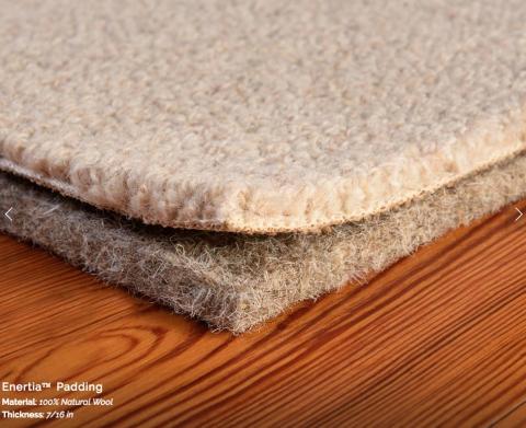 Enertia Wool Padding