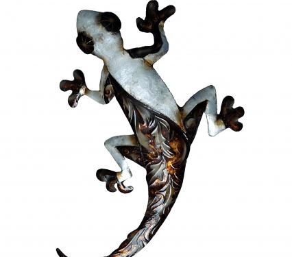 Eangee Gecko Metal Wall Art