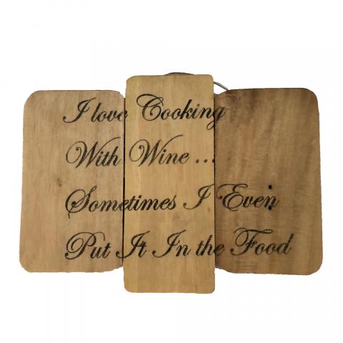 Eangee Reclaimed Rustic Wood Wall Signs