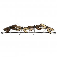 Eangee Dragonflies On A Wire