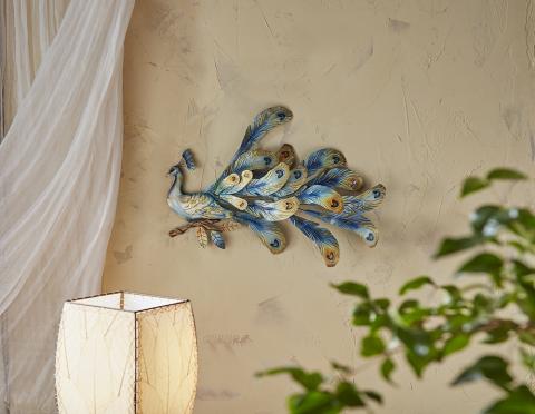 Peacock Metal Wall Decor