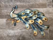 Peacock Metal Wall Decor