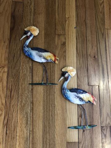 Crane Bird Wall Decor