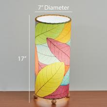 Eangee Outdoor Indoor Cocoa Cylinder Table Lamp