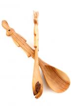 Wood Salad Server Set