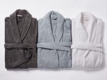 Organic Bath Robe for Women and Men, Unisex Robe