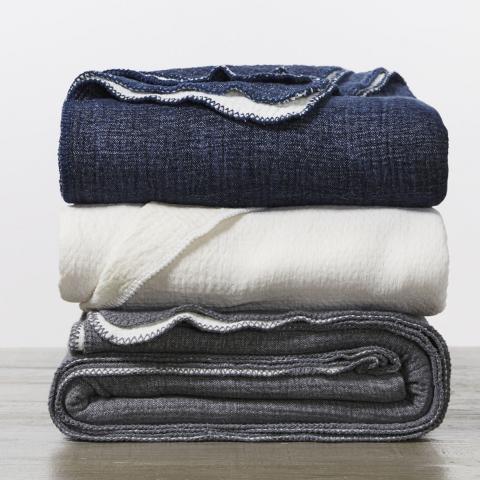 Coyuchi Cosy Cotton Organic Blanket