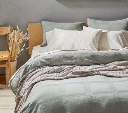 Coyuchi Organic Indio Duvet Cover 
