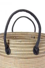 African Artisan Decorative Laundry Hamper Set of African Baskets