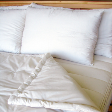 Holy Lamb Organics Natural Wool Comforter HLO