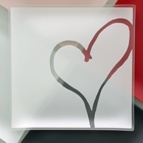 Riverside Design 13" Heart Plates With Purpose