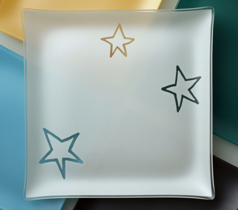 Riverside Design 13" Stars Plates With Purpose