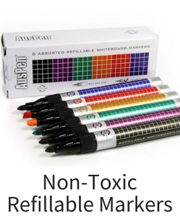 Non-Toxic Refillable White Board Markers Auspen EcoSmartWorld